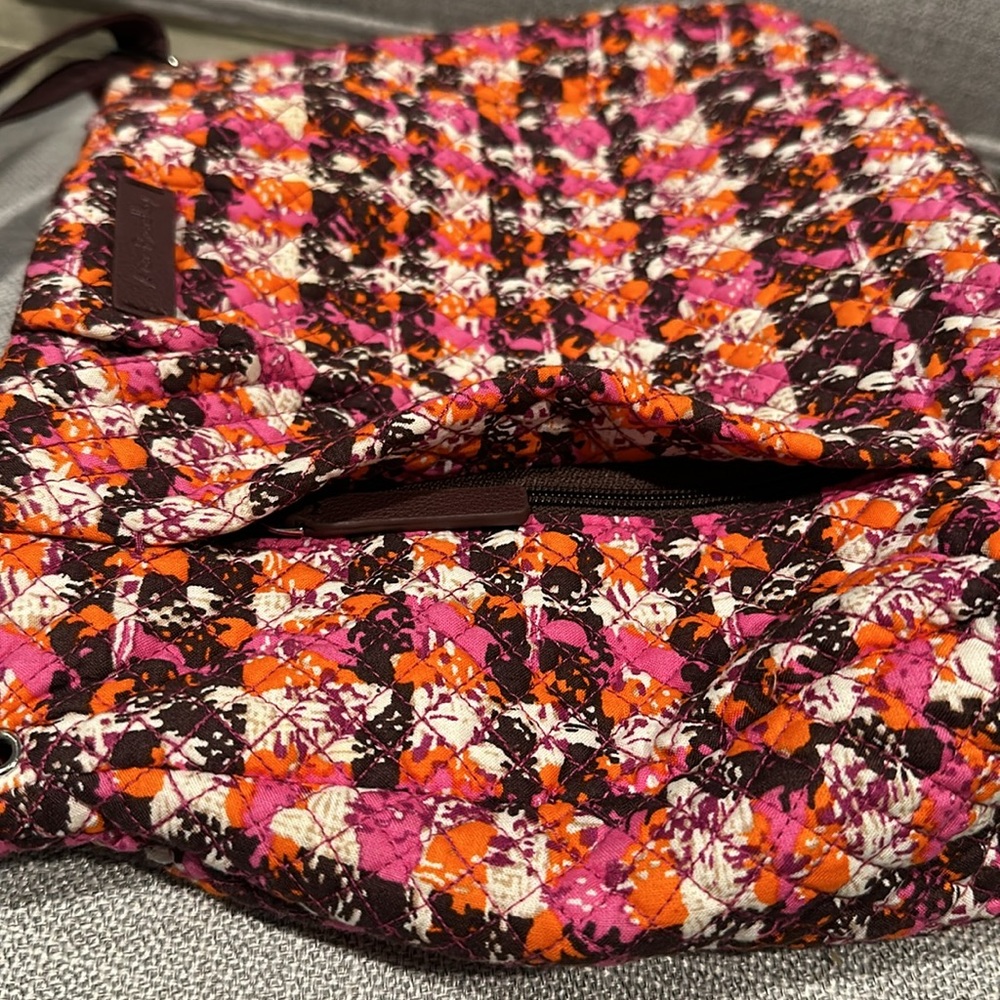 Vera Bradley Hadley Crossbody | Shoulder Bag Houndstooth Tweed Retired - Picture 12 of 15